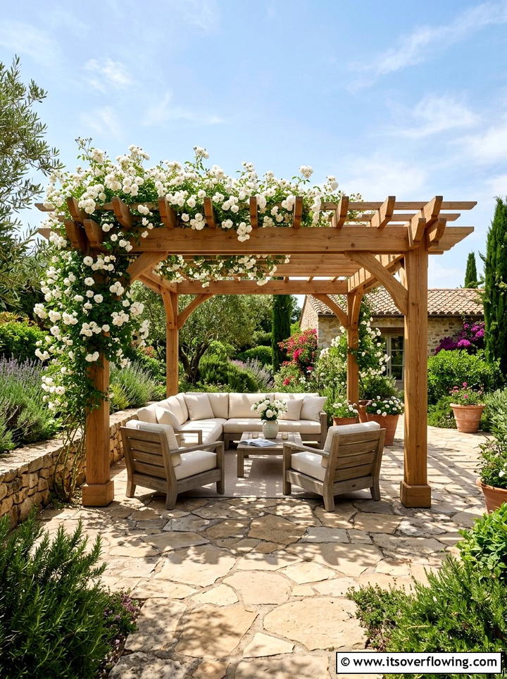 Wooden Garden Pergola - 25 garden decor ideas for backyards