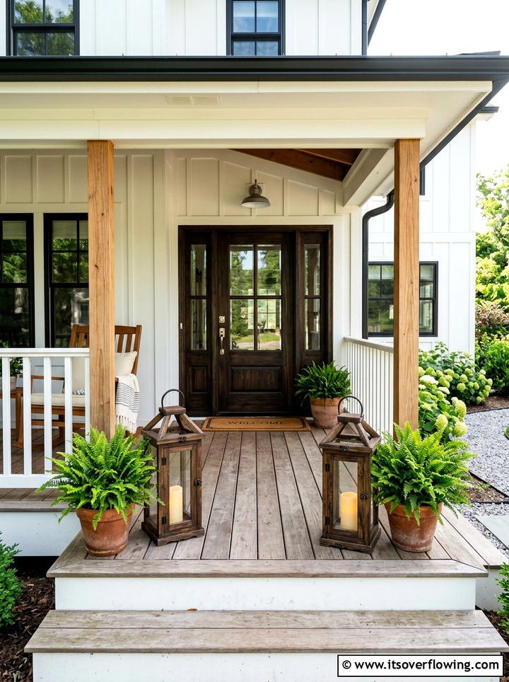 Wooden Lanterns For Front Porch - 25 backyard decorating ideas with lanterns