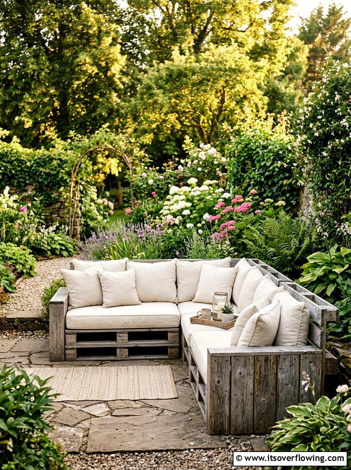 Wooden Pallet Bench - 25 reusing old things ideas for benches