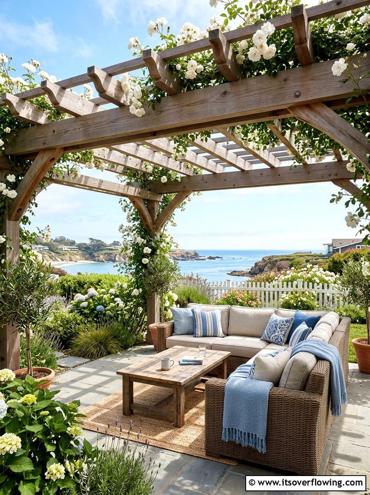 Wooden Pergola - 25 backyard ideas