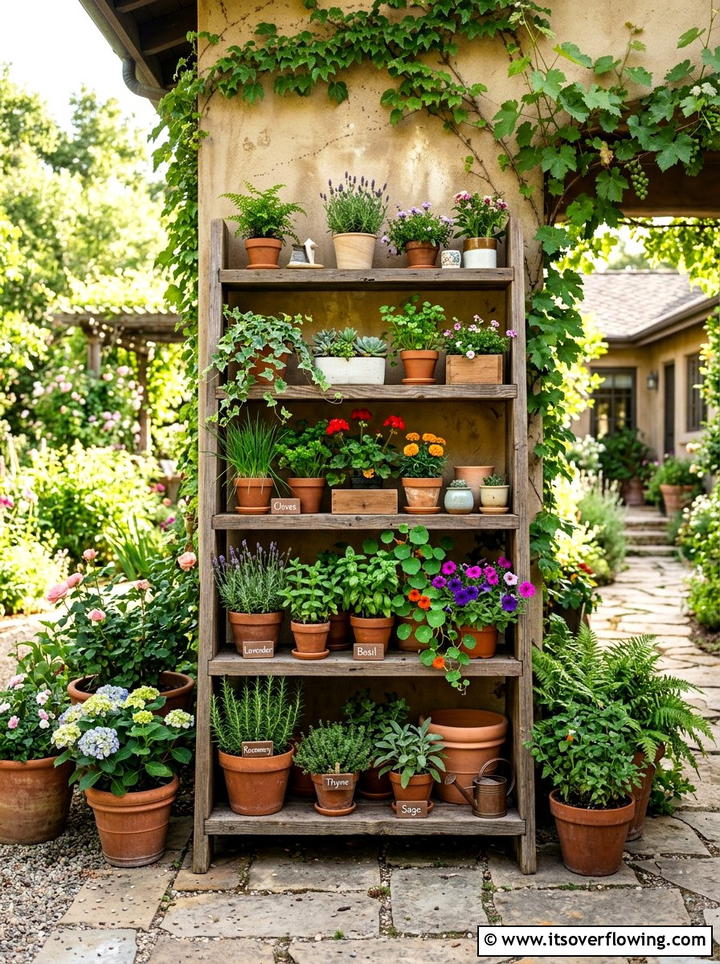 Wooden dresser herb garden - 25 recycled garden ideas with old furniture