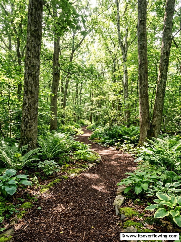 Woodland Path - 25 creative garden ideas for large yards