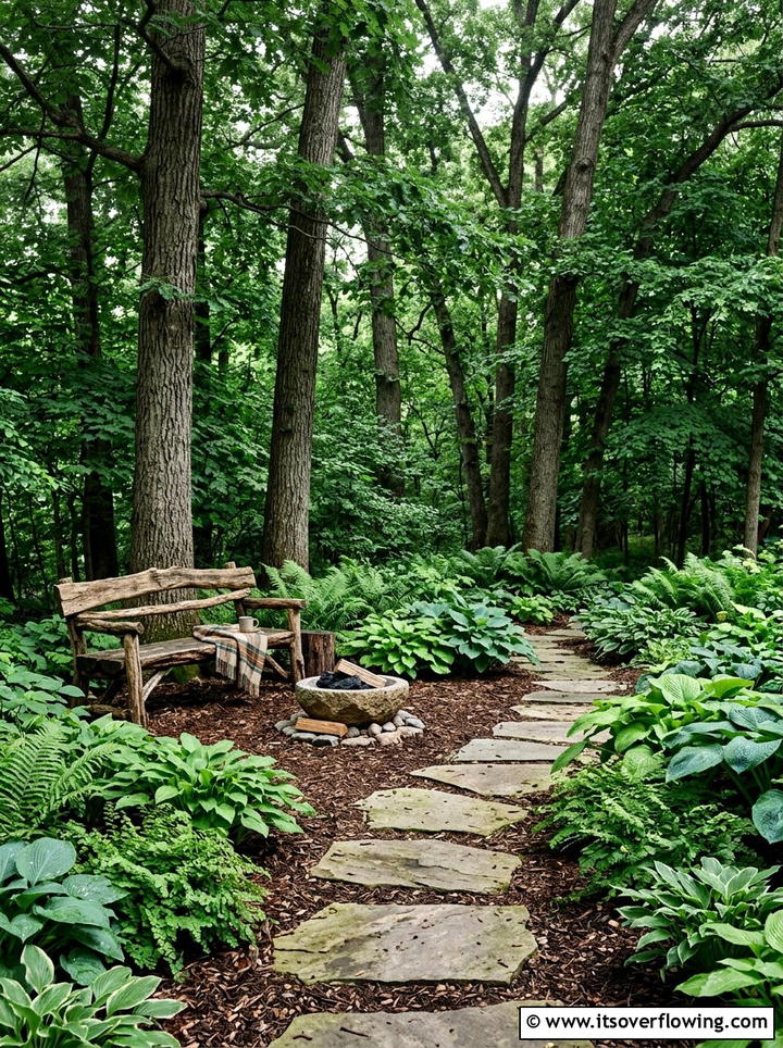 Woodland garden patio - 25 garden ideas with patio