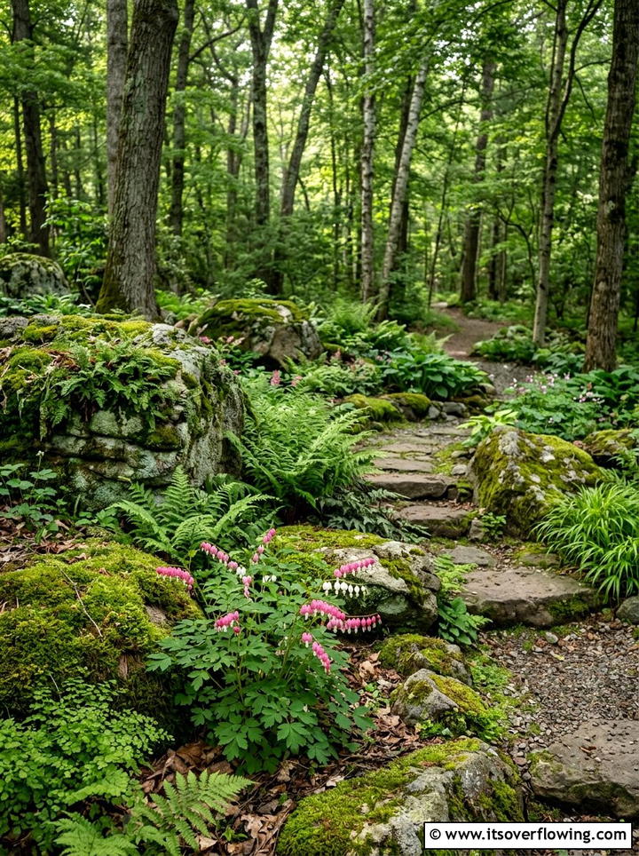 Woodland rock garden - 25 garden design ideas with rock gardens