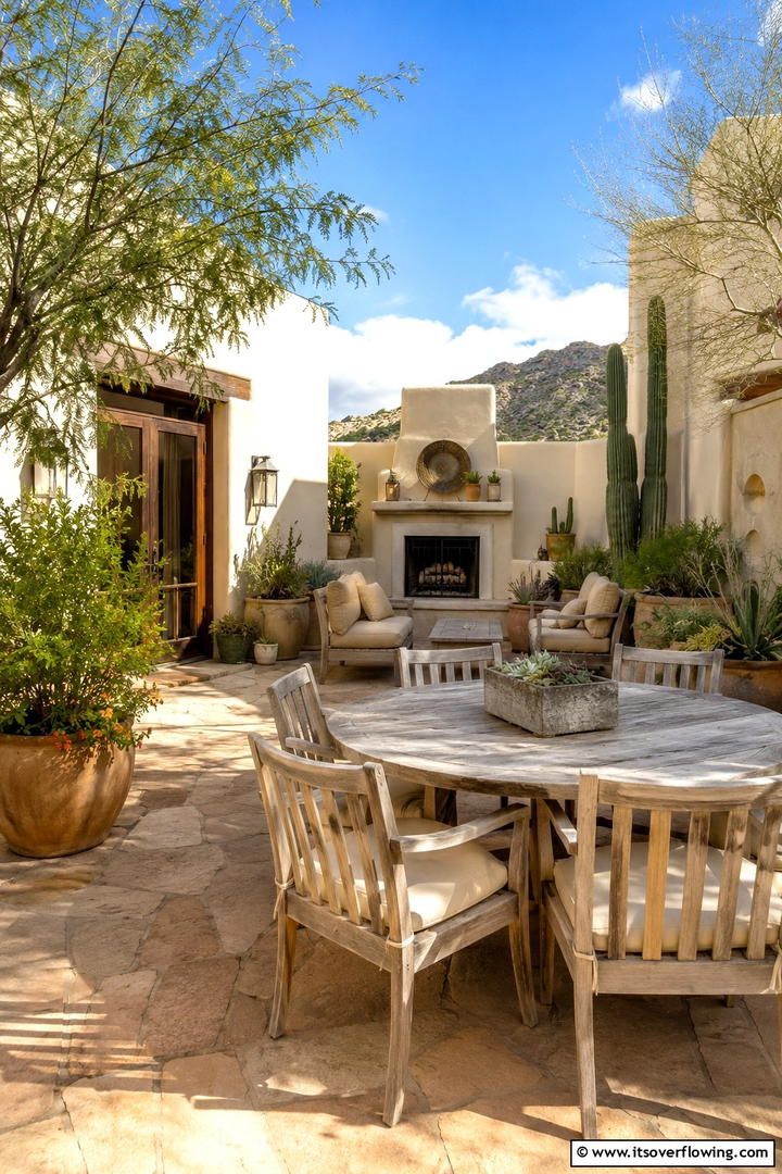 Woven Baskets Display - 30 Southwest Interior Design Ideas for Warm, Bold Spaces