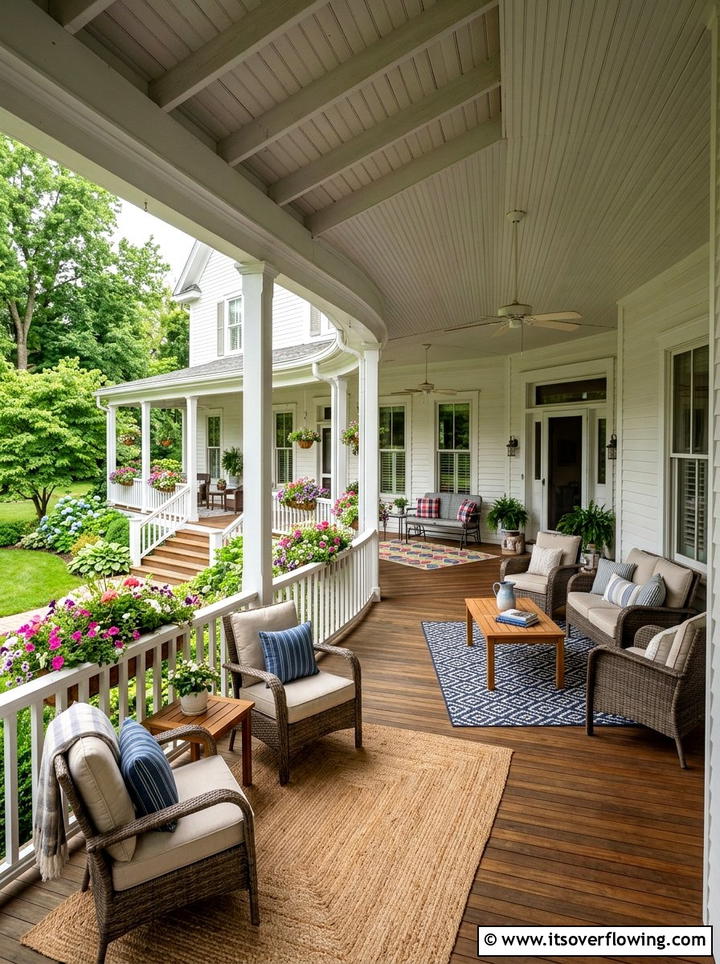 Wrap Around Porch - 25 front porch ideas for year round style