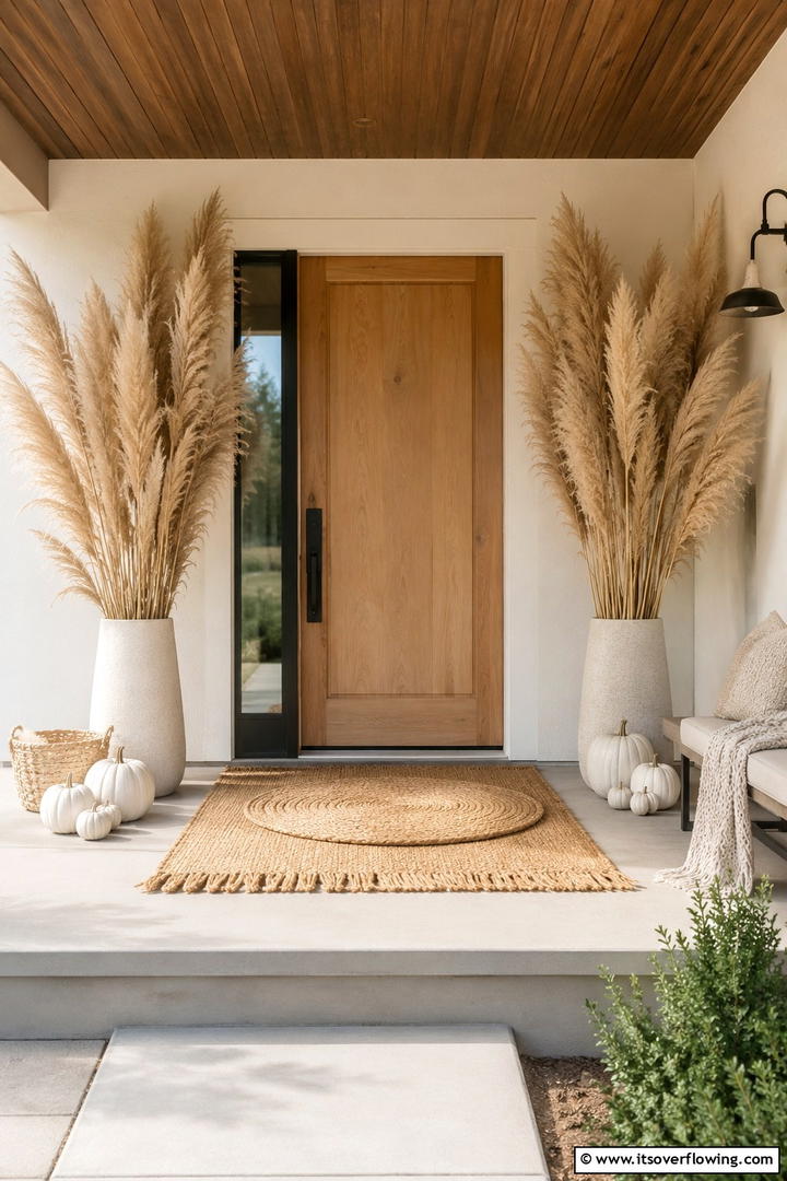 Wreath Collection Gallery Wall Porch - 50 Fall Porch Decor Ideas for Welcoming Outdoor Spaces