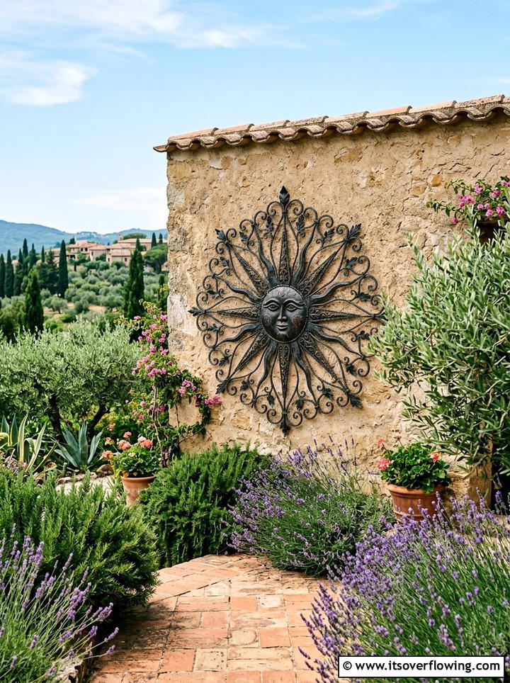 Wrought Iron Wall Decor - 25 garden decor ideas with fence decorations