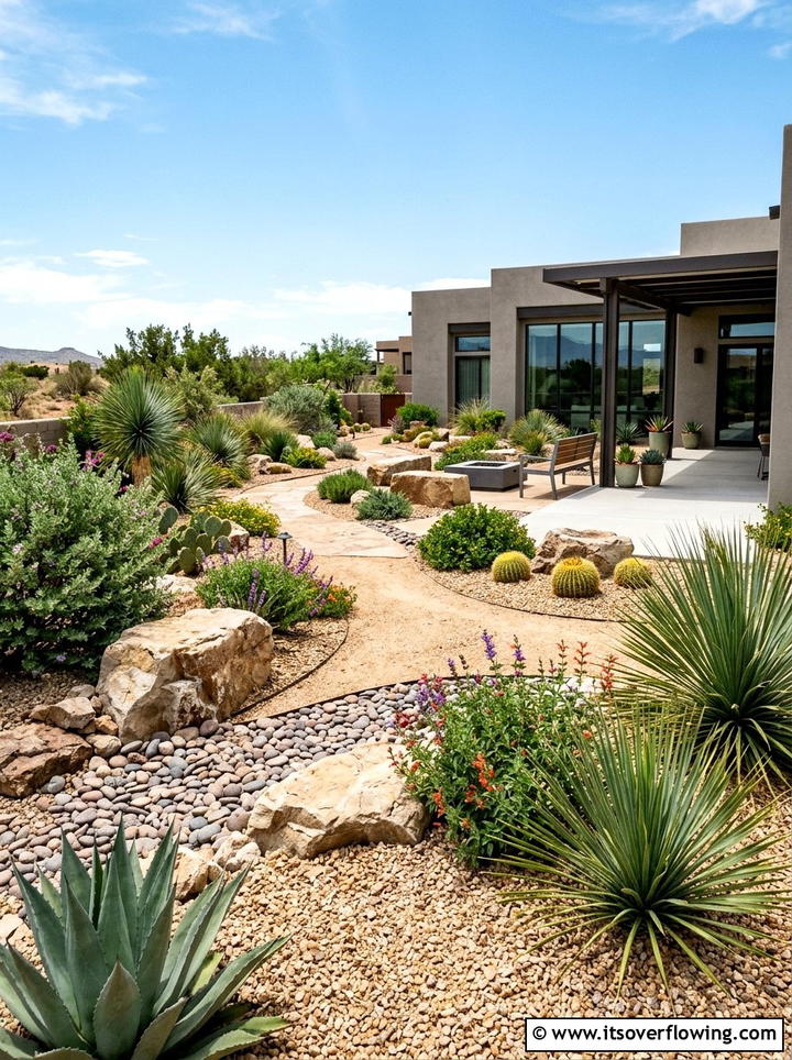 Xeriscape Backyard - 25 garden ideas for dry climate