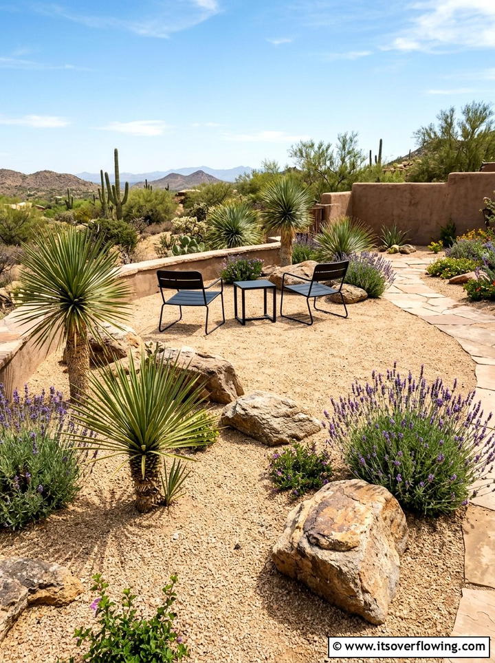 Xeriscape Gravel - 25 garden design ideas for patios