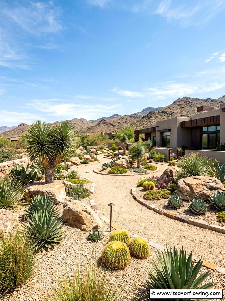 Xeriscape Landscaping - 25 backyard ideas with modern landscape