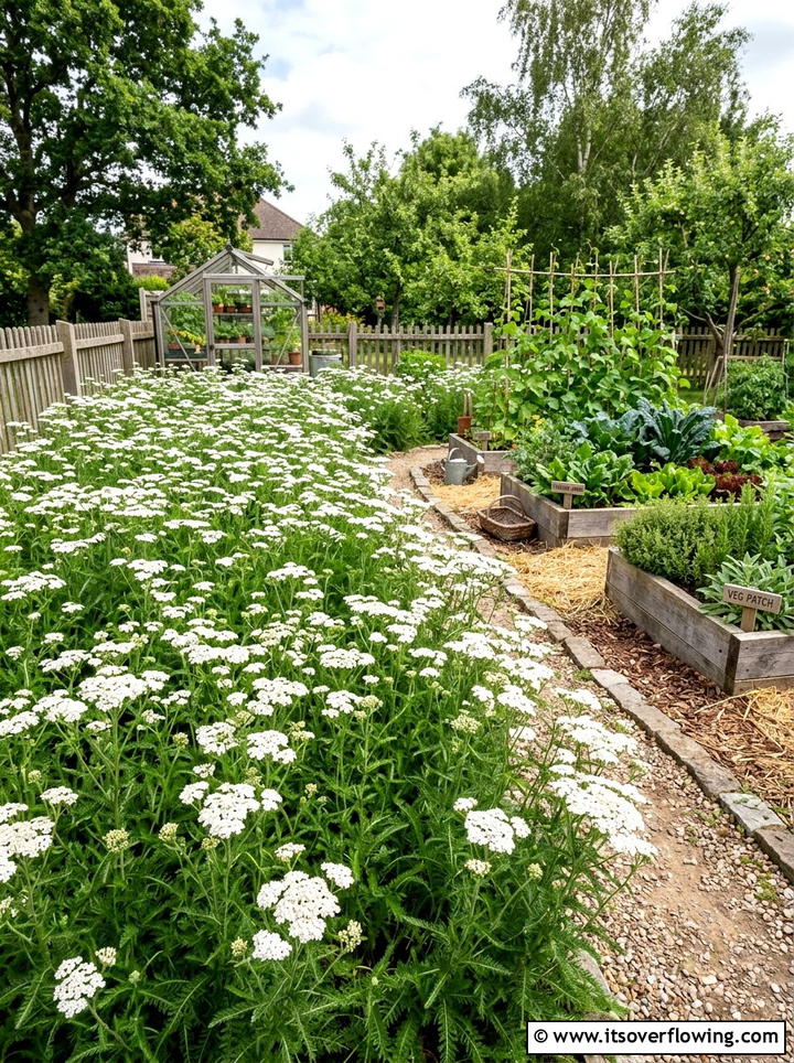 Yarrow lawn substitute - 25 creative garden ideas with clover lawn alternatives