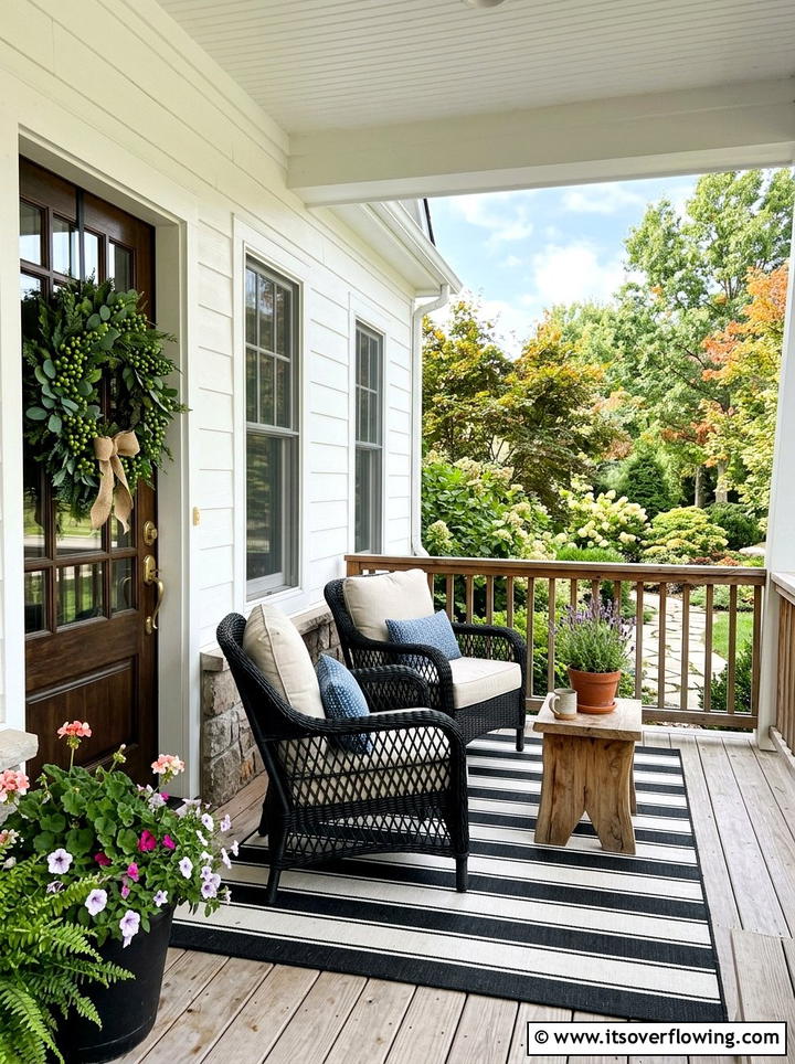 Year round berry wreath - 25 front porch decor ideas with wreaths