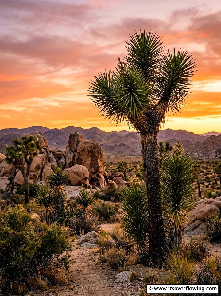 Yucca Desert Landscape - 25 creative garden ideas with sculptural plants