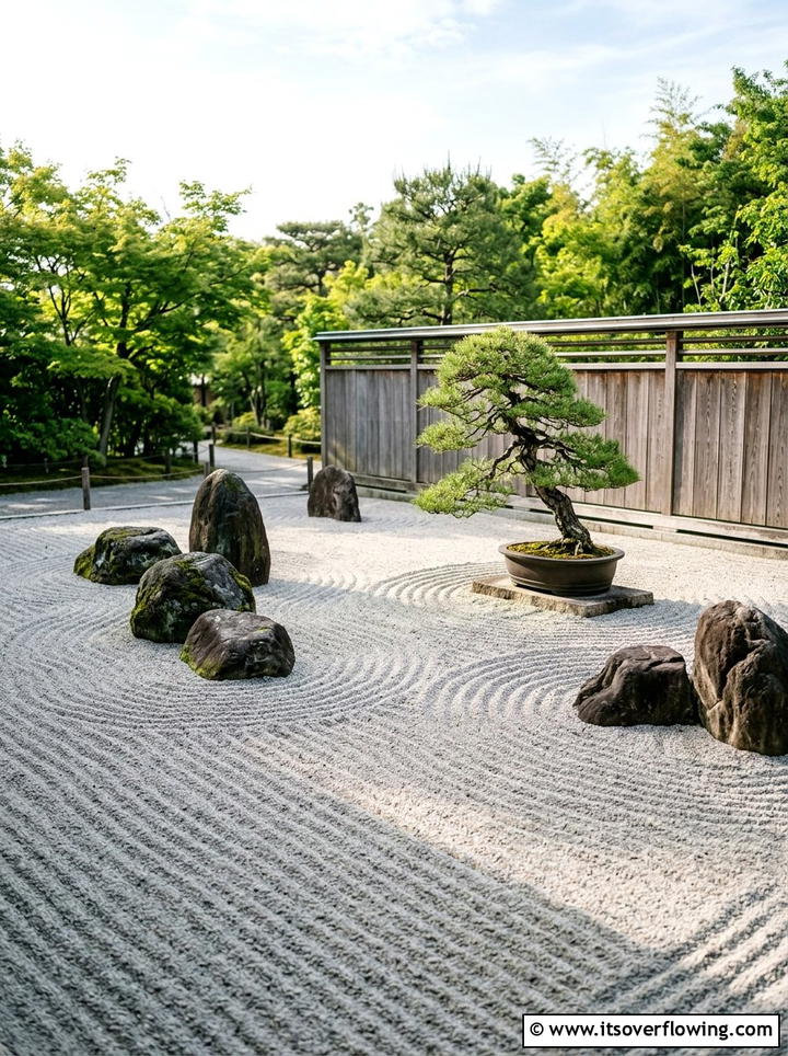 Zen Garden - 25 backyard ideas for relaxing