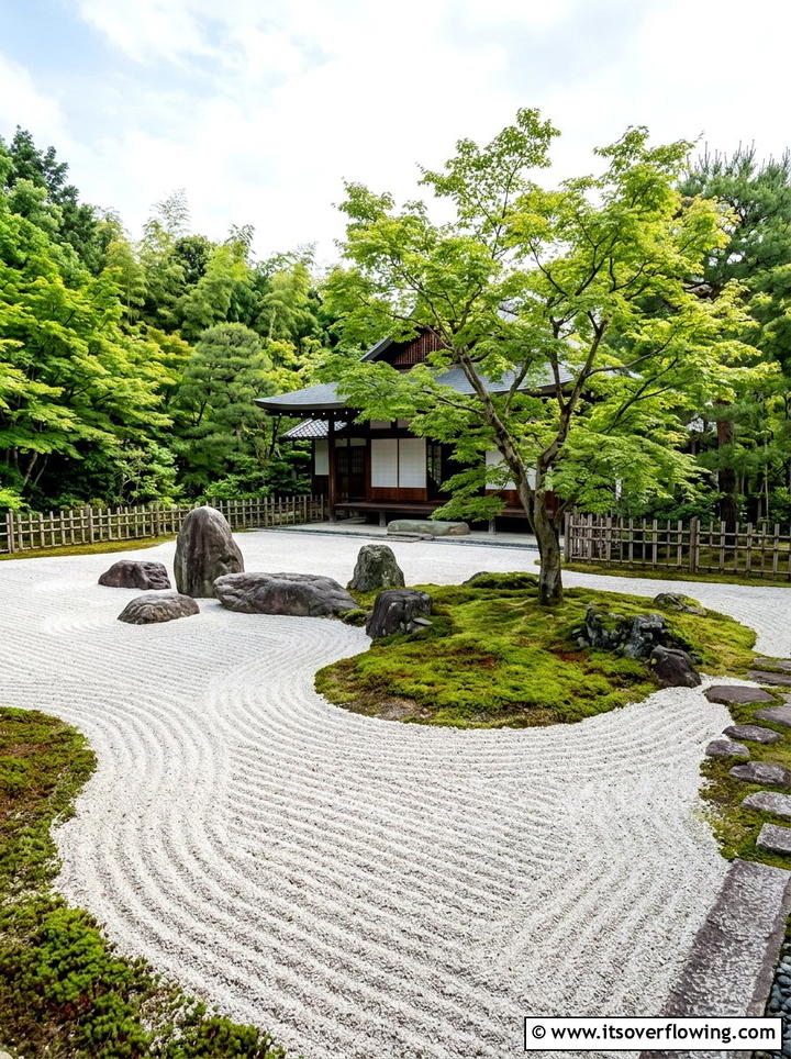 Zen Garden - 25 garden ideas for beginners