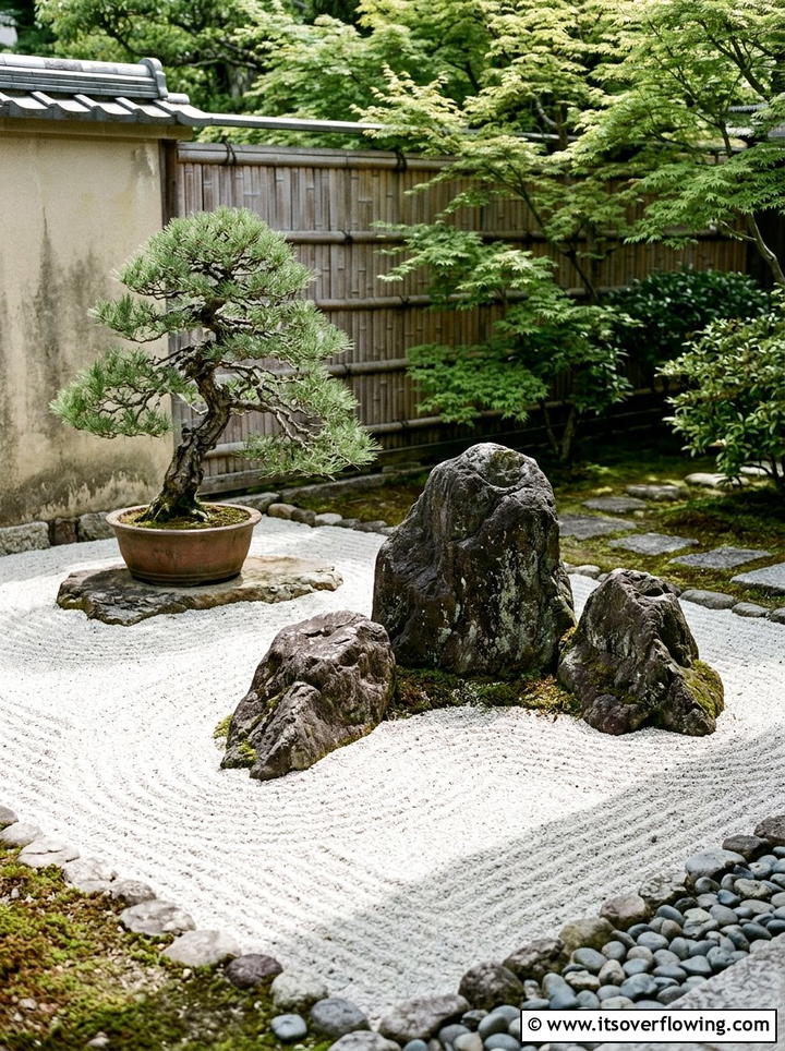 Zen Garden Corner - 25 backyard ideas for small yards