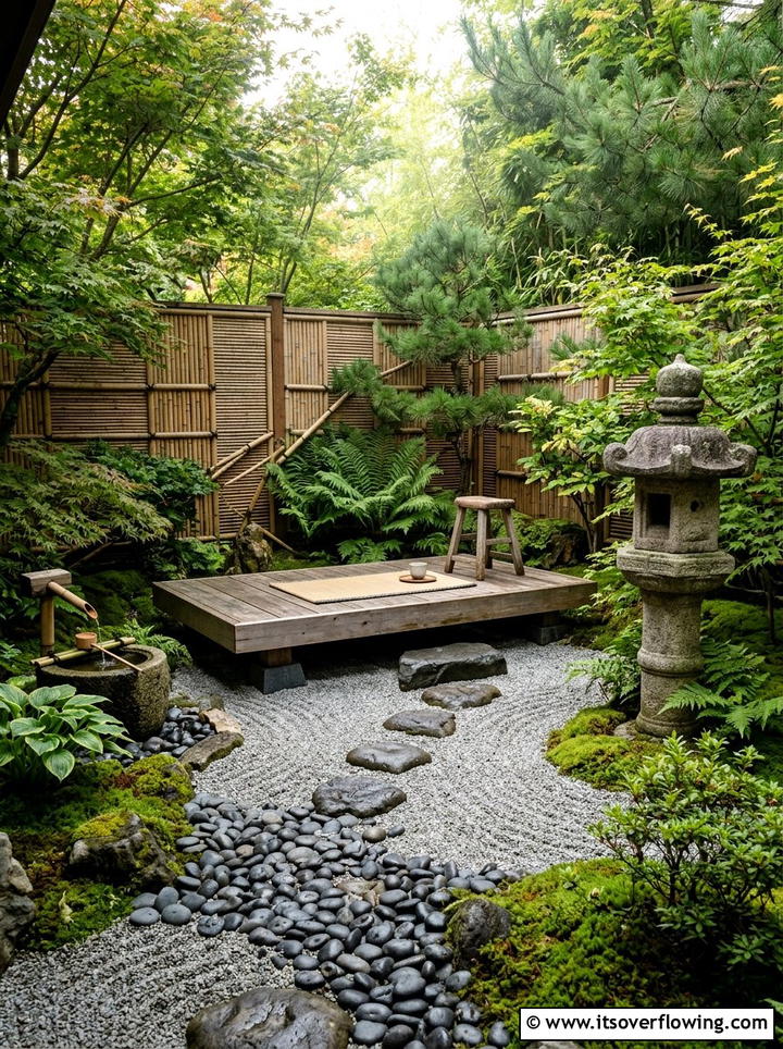 Zen Garden Patio - 25 backyard ideas with patio