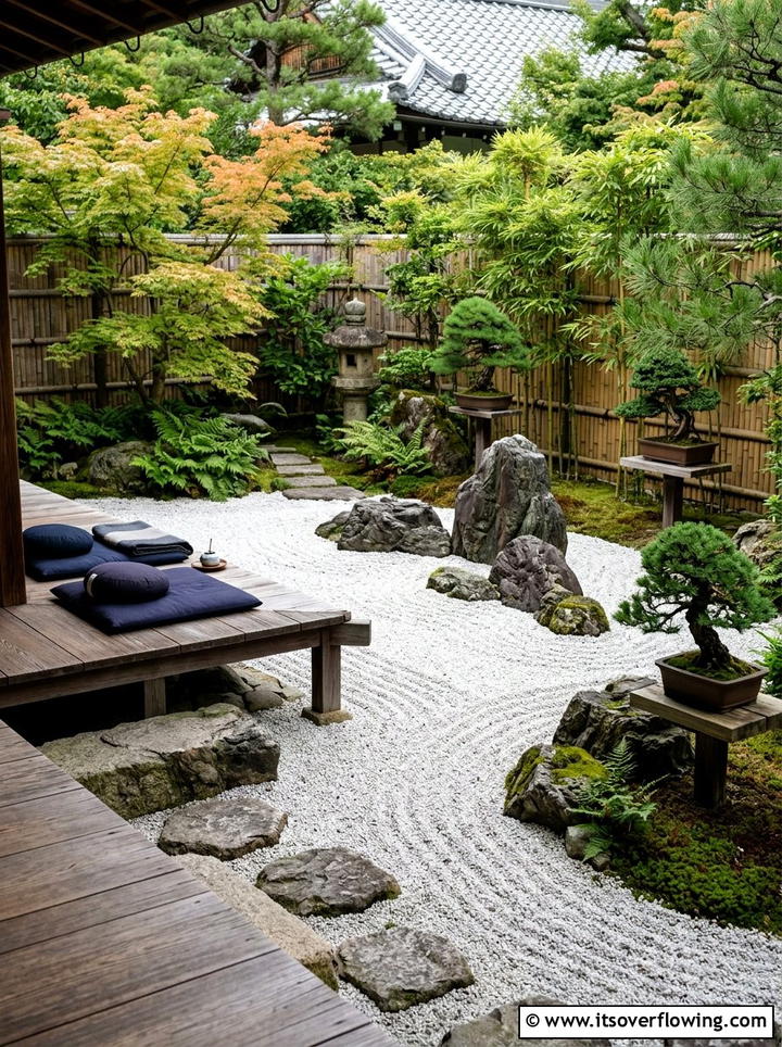Zen Garden Terrace - 25 garden design ideas with terraces