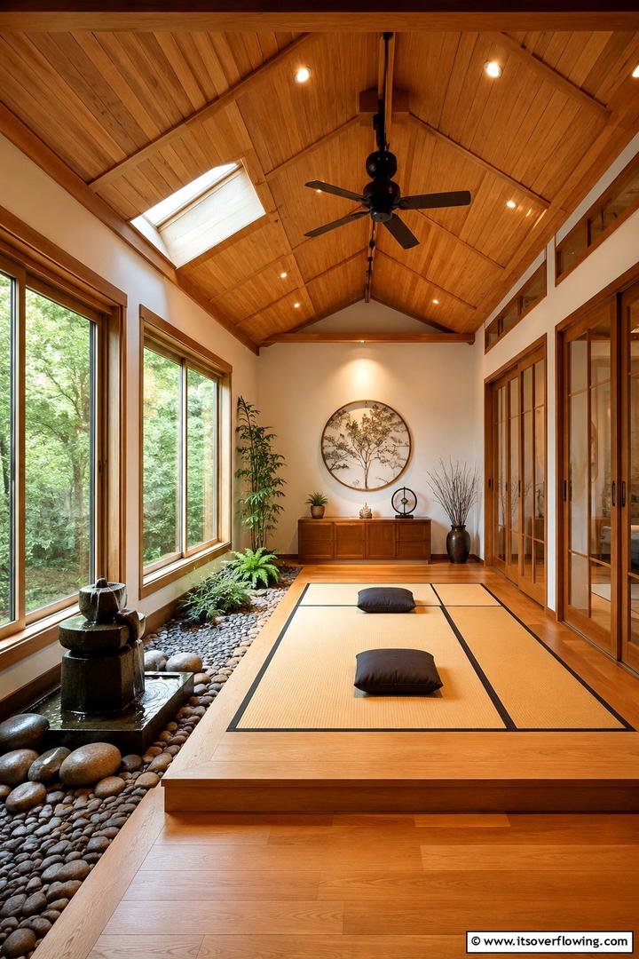Zen Inspired Retreat - 30 Small Sunroom Ideas for Bright, Multi-Functional Spaces