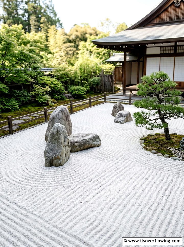 Zen Rock Garden - 25 garden ideas for contemporary homes
