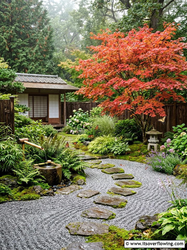 Zen butterfly backyard - 25 backyard ideas with butterfly garden