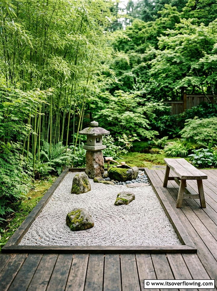 Zen deck garden - 25 garden decor ideas for decks