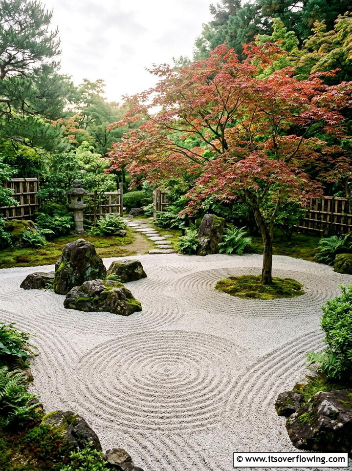 Zen garden - 25 creative garden ideas with minimal planting palette