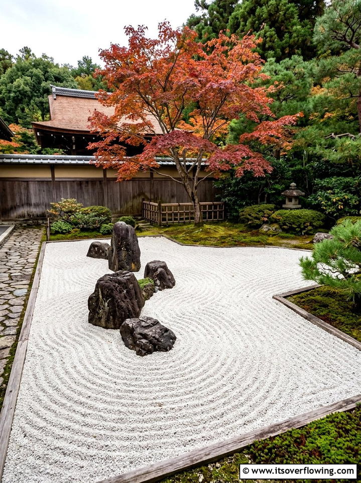 Zen garden - 25 creative garden ideas with no lawn design