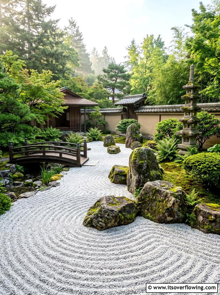 Zen rock garden - 25 garden design ideas