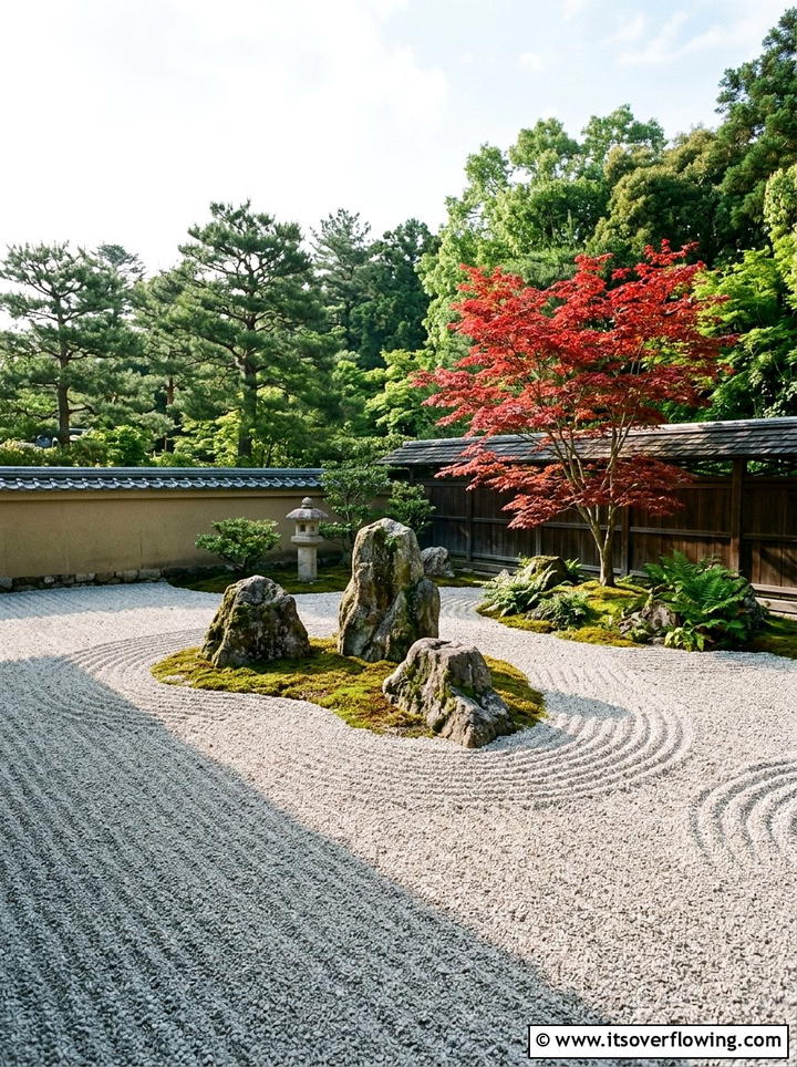 Zen rock garden - 25 garden design ideas for small yards