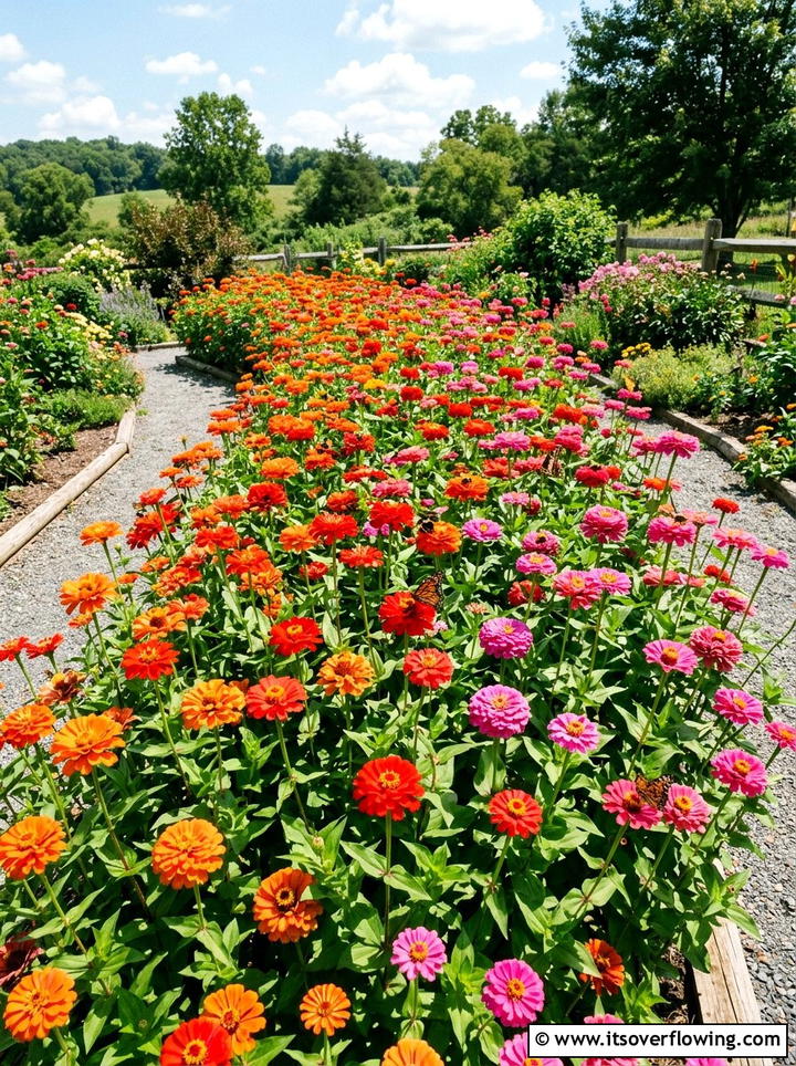 Zinnias for pollinators - 25 garden ideas for butterflies